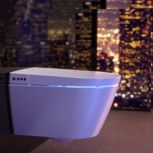 Smart Set Λεκάνη Κρεμαστή Με Καζανάκι Εντοιχισμού