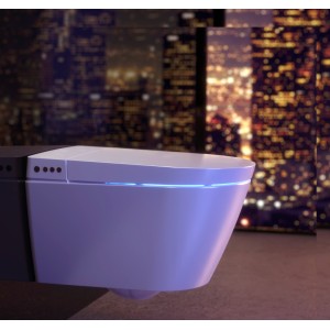 Smart Set Λεκάνη Κρεμαστή Με Καζανάκι Εντοιχισμού