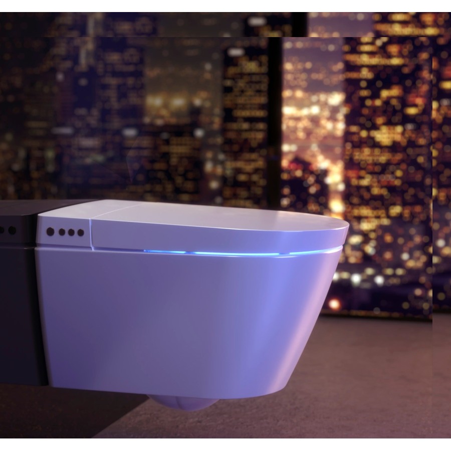 Smart Set Λεκάνη Κρεμαστή Με Καζανάκι Εντοιχισμού