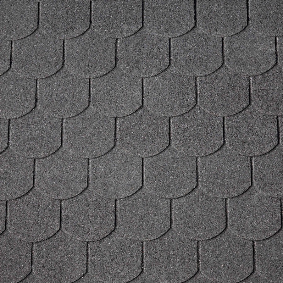 Number one Iko Ασφαλτικό Κεραμίδι GREY Ημικυκλικό