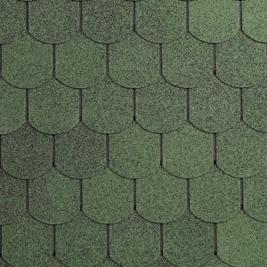 Number one Iko Ασφαλτικό Κεραμίδι GREEN Ημικυκλικό