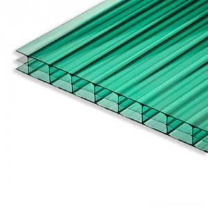 Πολυκαρβονικό Κυψελωτό 10mm Πράσινο 2.10×6.00m