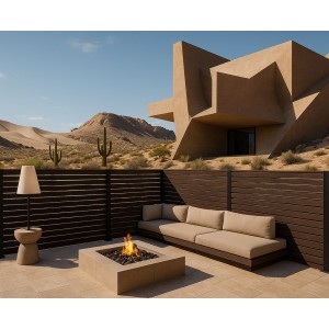 WPC ΠΕΡΙΦΡΑΞΗΣ 20/120mm D.BROWN 50110