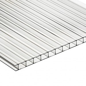 Πολυκαρβονικό Κυψελωτό 10mm Διάφανο 2.10×6.00m