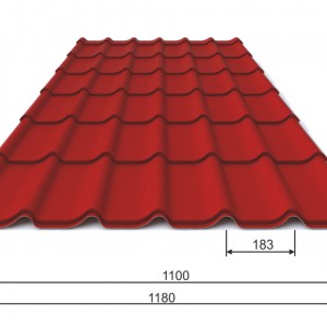 Λαμαρίνα ολλανδικού κεραμιδιού