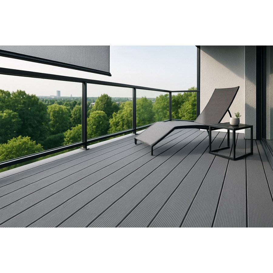 DECK-WPC ΔΑΠΕΔΟΥ 23/140mm GREY 4055