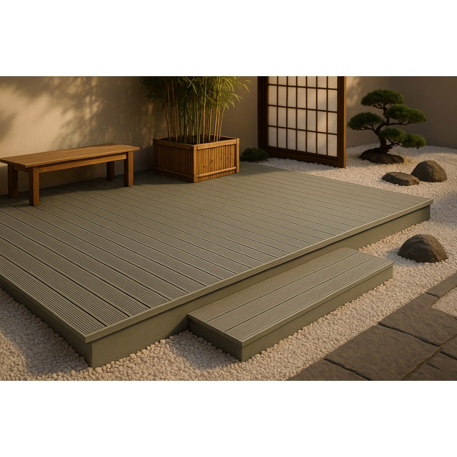 DECK-WPC ΔΑΠΕΔΟΥ 23/140mm OLIVE 40170