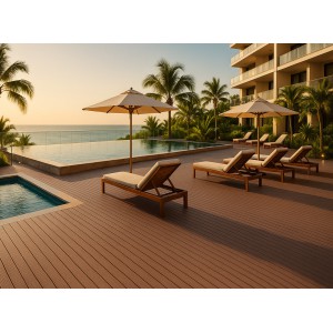 DECK-WPC ΔΑΠΕΔΟΥ 23/140mm TEAK 40150