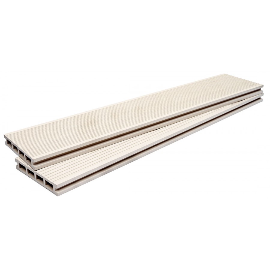 DECK-WPC ΔΑΠΕΔΟΥ 23/140mm WHITE 40130