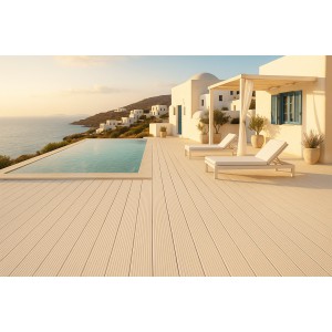 DECK-WPC ΔΑΠΕΔΟΥ 23/140mm WHITE 40130