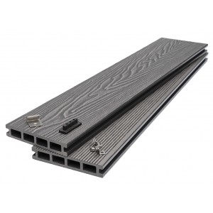 DECK-WPC ΔΑΠΕΔΟΥ ΝΕΑΣ ΓΕΝΙΑΣ 25/146mm L.GREY 80180