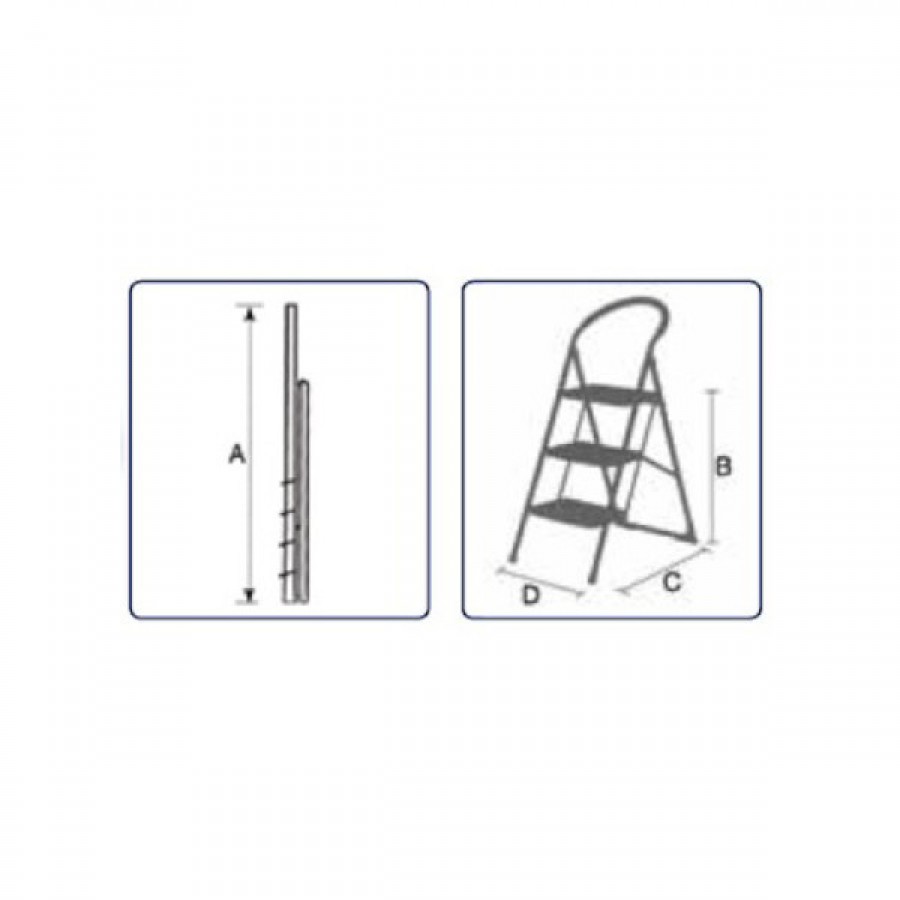 ΣΚΑΛΟΣΚΑΜΠΟ ΜΕΤΑΛΛΙΚΟ ΜΕ 4 ΣΚΑΛΙΑ
