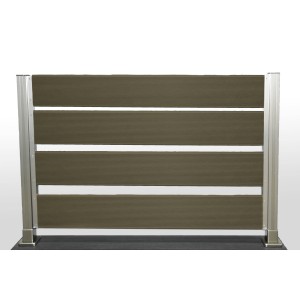 WPC ΠΕΡΙΦΡΑΞΗΣ 20/140mm L.GREY 180