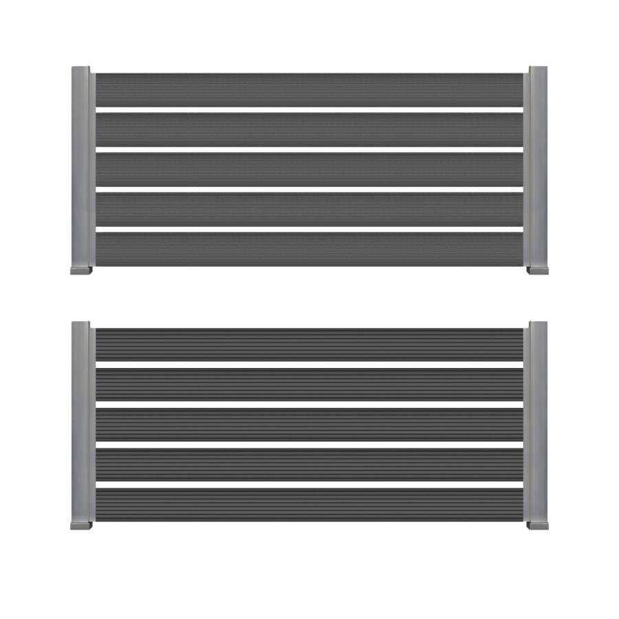 WPC ΠΕΡΙΦΡΑΞΗΣ 20/140mm D.GREY 50