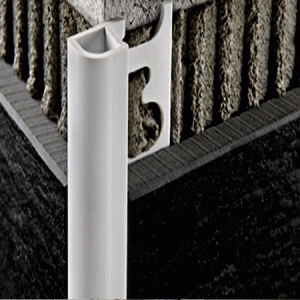 Προφίλ PVC Πλακιδίων Οβαλ 10mm