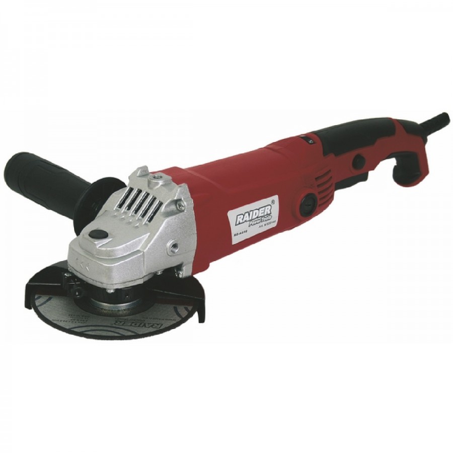 RAIDER ΓΩΝΙΑΚΟΣ ΤΡΟΧΟΣ 125mm ΡΥΘΜ. 1150W