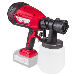 RAIDER R20 SOLO ΠΙΣΤΟΛΙ ΒΑΦΗΣ ΗΛΕΚΤΡΙΚΟ 20V ΜΕ ΔΟΧΕΙΟ 1lt RDP-CSGC20 074203