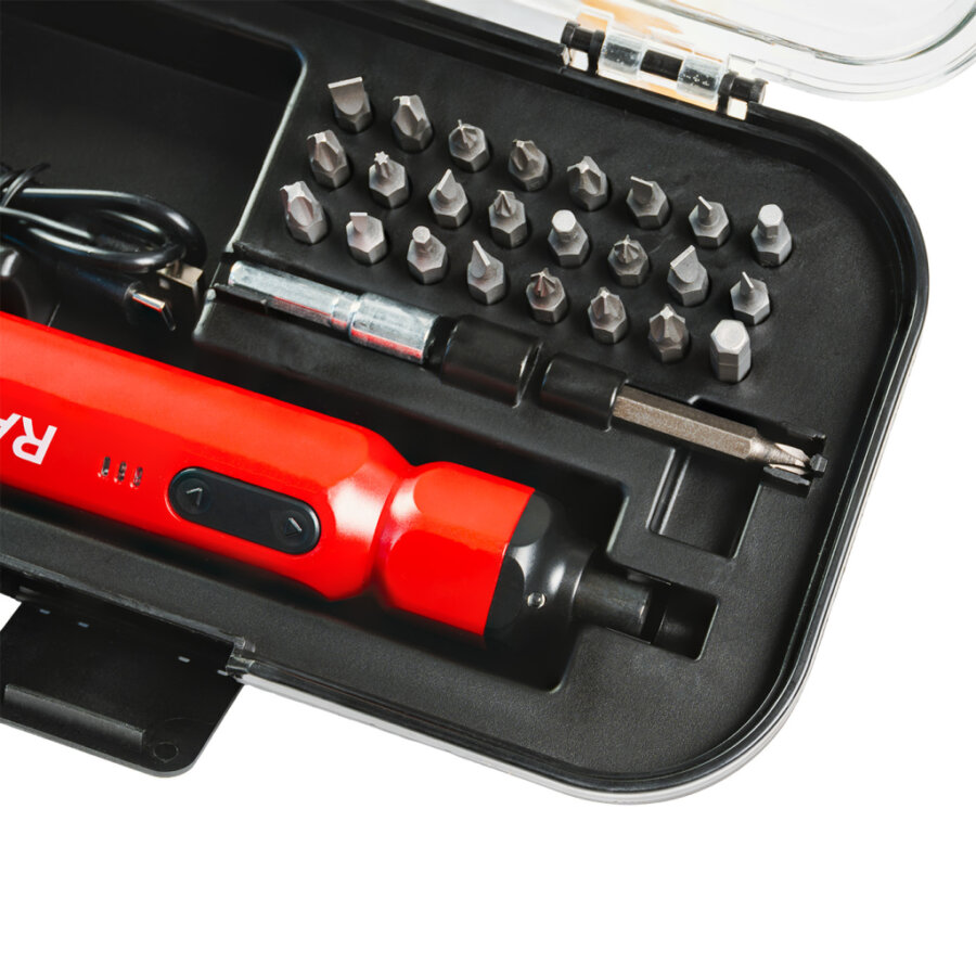 RAIDER ΔΡΑΠΑΝΟΚΑΤΣΑΒΙΔΟ 3,6V 1,5Ah ΜΕ 26 ΕΞΑΡΤΗΜΑΤΑ RD-CSC05 031129