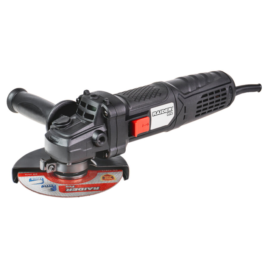 RAIDER ΓΩΝΙΑΚΟΣ ΤΡΟΧΟΣ 125mm 1200W ΜΕ ΡΥΘΜΙΣΗ ΣΤΤΡΟΦΩΝ RDP-AG75 BLACK EDITION