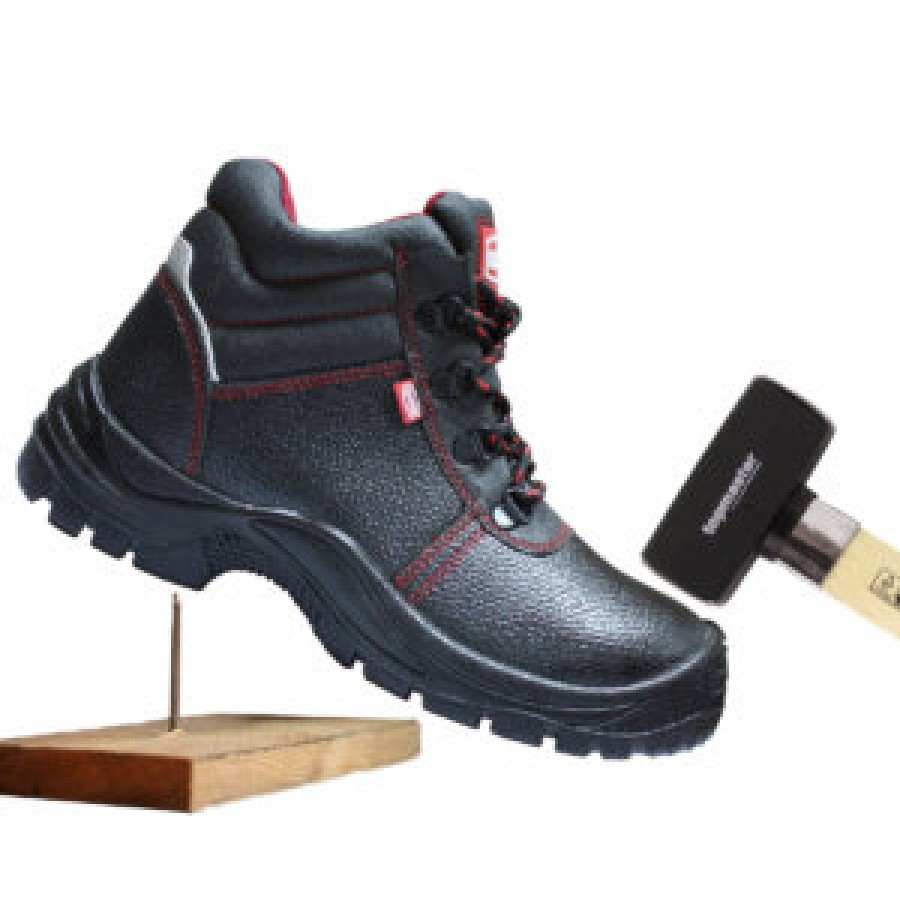 ΜΠΟΤΑΚΙ ΔΕΡΜΑΤΙΝΟ S3 ΑΔΙΑΒΡΟΧΟ ΜΑΥΡΟ