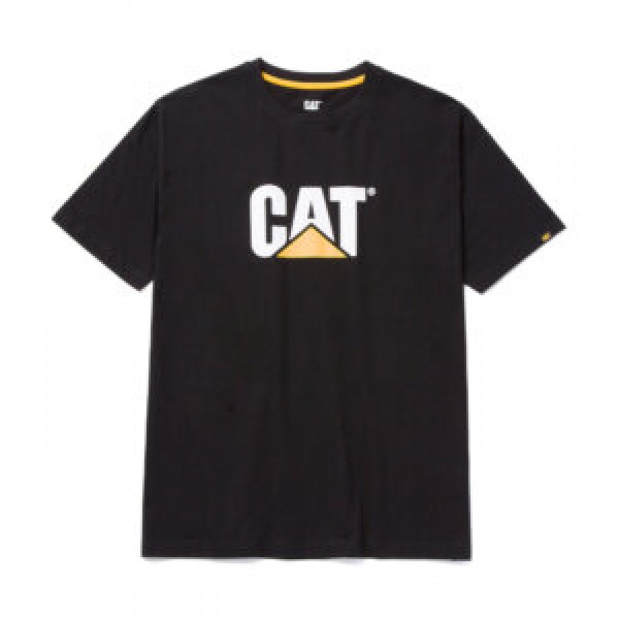 CAT ΜΠΛΟΥΖΑΚΙ ΚΟΝΤΟΜΑΝΙΚΟ ΜΑΥΡΟ TM LOGO