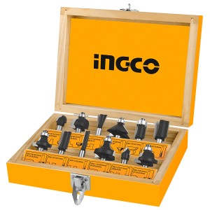 ΣΕΤ 12ΤΕΜ ΜΑΧΑΙΡΙΑ ΡΟΥΤΕΡ INGCO