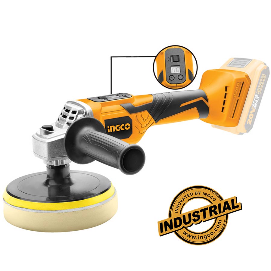 ΕΠΑΓΓΕΛΜΑΤΙΚΟΣ ΓΩΝΙΑΚΟΣ ΑΛΟΙΦΑΔΟΡΟΣ ΜΠΑΤΑΡΙΑΣ 20V LI-ION SOLO APLI2001 INGCO