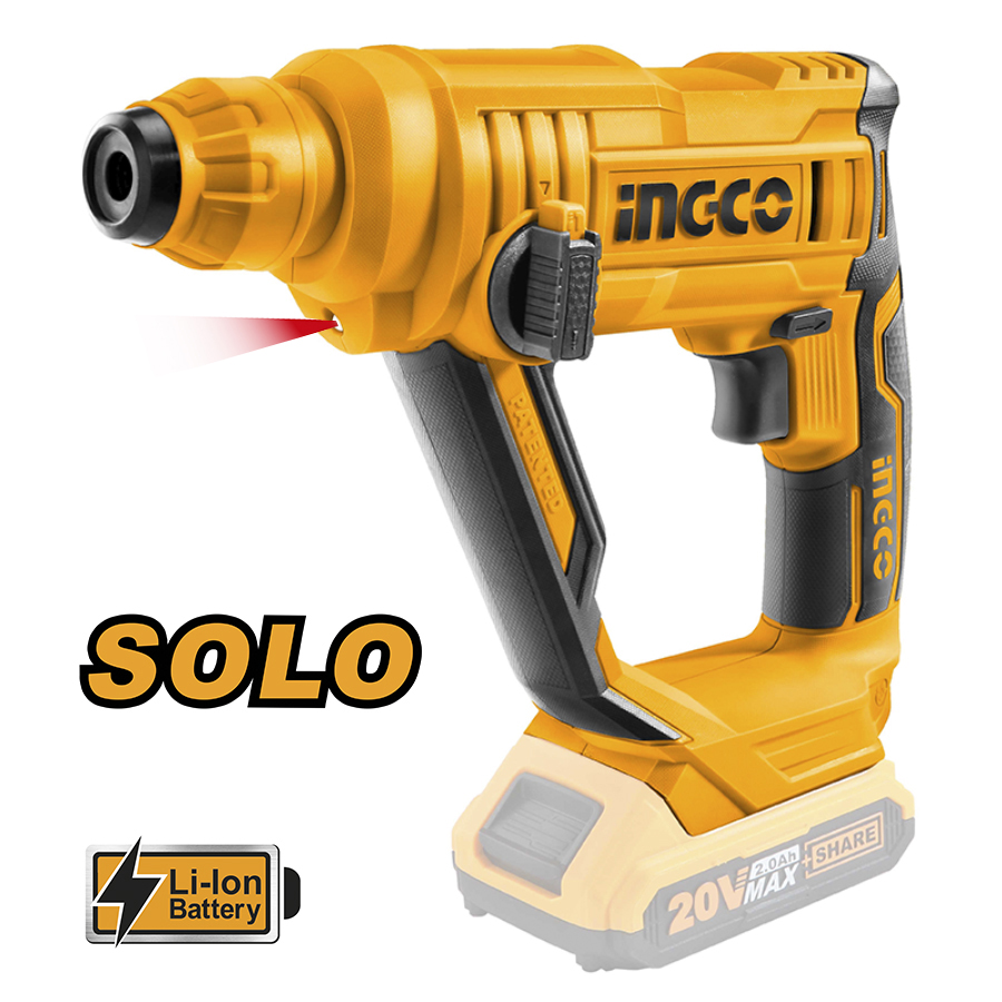 ΠΙΣΤΟΛΕΤΟ ΠΕΡΙΣΤΡΟΦΙΚΟ ΚΡΟΥΣΤΙΚΟ ΜΠΑΤΑΡΙΑΣ 20V LI-IO INGCO