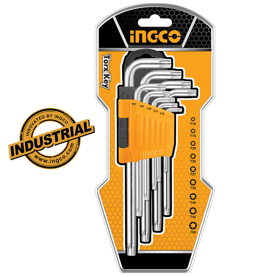 ΕΠΑΓΓΕΛΜΑΤΙΚΟ ΣΕΤ ΚΛΕΙΔΙΑ TORX ΜΑΚΡΙΑ HHK INGCO