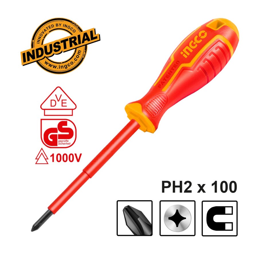 ΚΑΤΣΑΒΙΔΙ ΗΛΕΚΤΡΟΛΟΓΟΥ VDE ΣΤΑΥΡΟΥ PH2x100mm