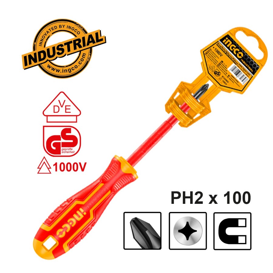 ΚΑΤΣΑΒΙΔΙ ΗΛΕΚΤΡΟΛΟΓΟΥ VDE ΣΤΑΥΡΟΥ PH2x100mm