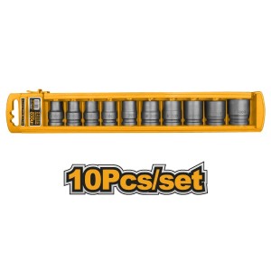 ΣΕΤ ΚΑΡΥΔΑΚΙΑ ΑΕΡΟΣ 10ΤΕΜ 1/2" HKISSD12101 INGCO