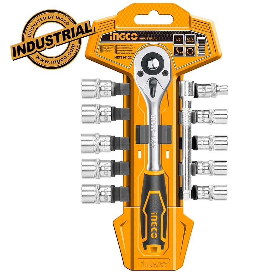 ΣΕΤ ΚΑΡΥΔΑΚΙΑ 12ΤΕΜ 1/4 " ΕΠΑΓΓΕΛΜΑΤΙΚΑ HKTS INGCO