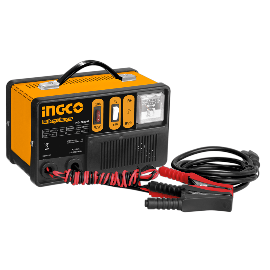 ΦΟΡΤΙΣΤΗΣ ΜΠΑΤΑΡΙΩΝ ΑΥΤΟΚΙΝΗΤΟΥ INGCO CB1501