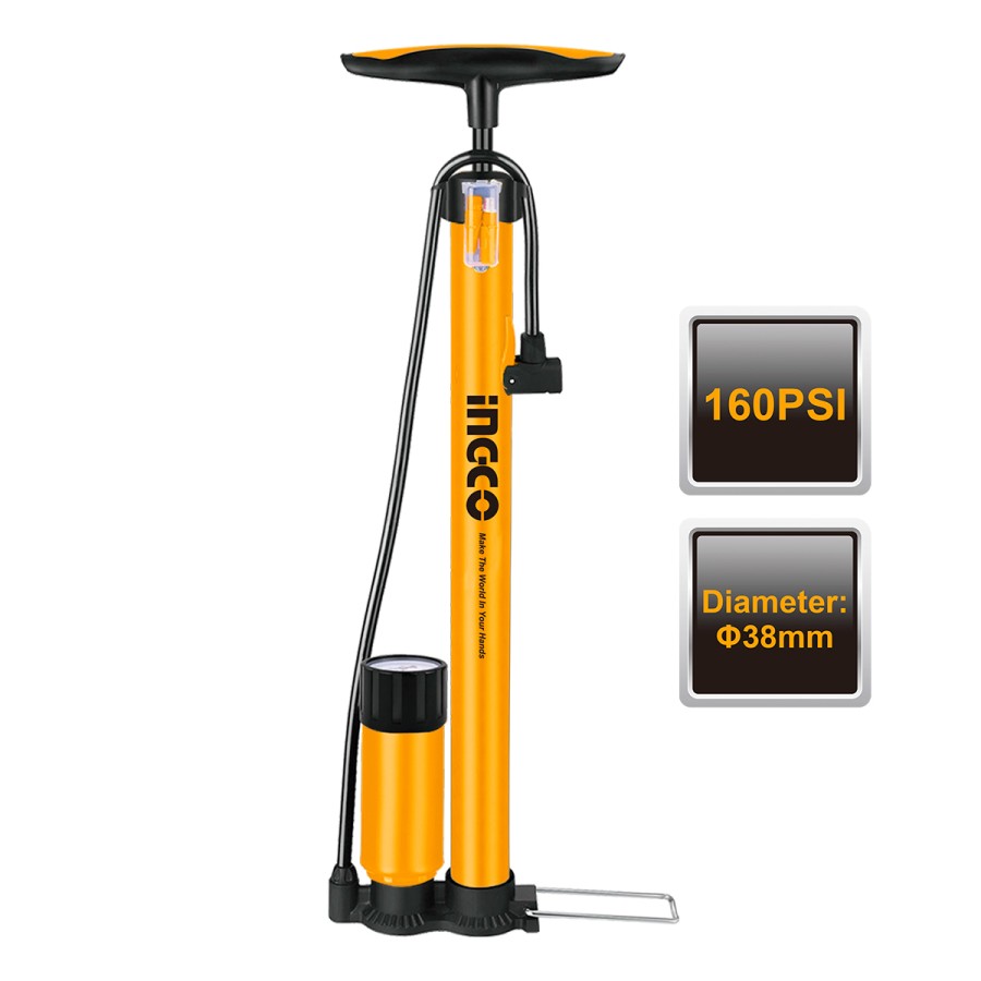 ΤΡΟΜΠΑ ΑΕΡΟΣ ΧΕΙΡΟΣ 160 PSI ΜΕ ΜΑΝΟΜΕΤΡΟ