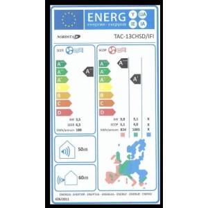 Nordstar TAC-13CHSD/IFI Κλιματιστικό Inverter White 12000 BTU