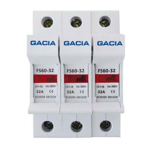 Ασφαλειοαποζεύτης τριπολικός 10x38A