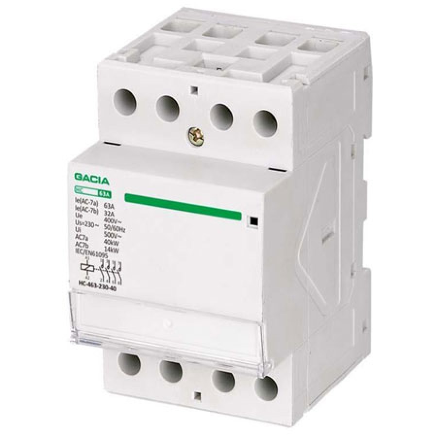 Ρελέ ράγας 4x63A