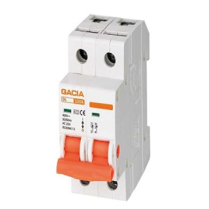 Ραγοδιακόπτης 2x63A Gacia
