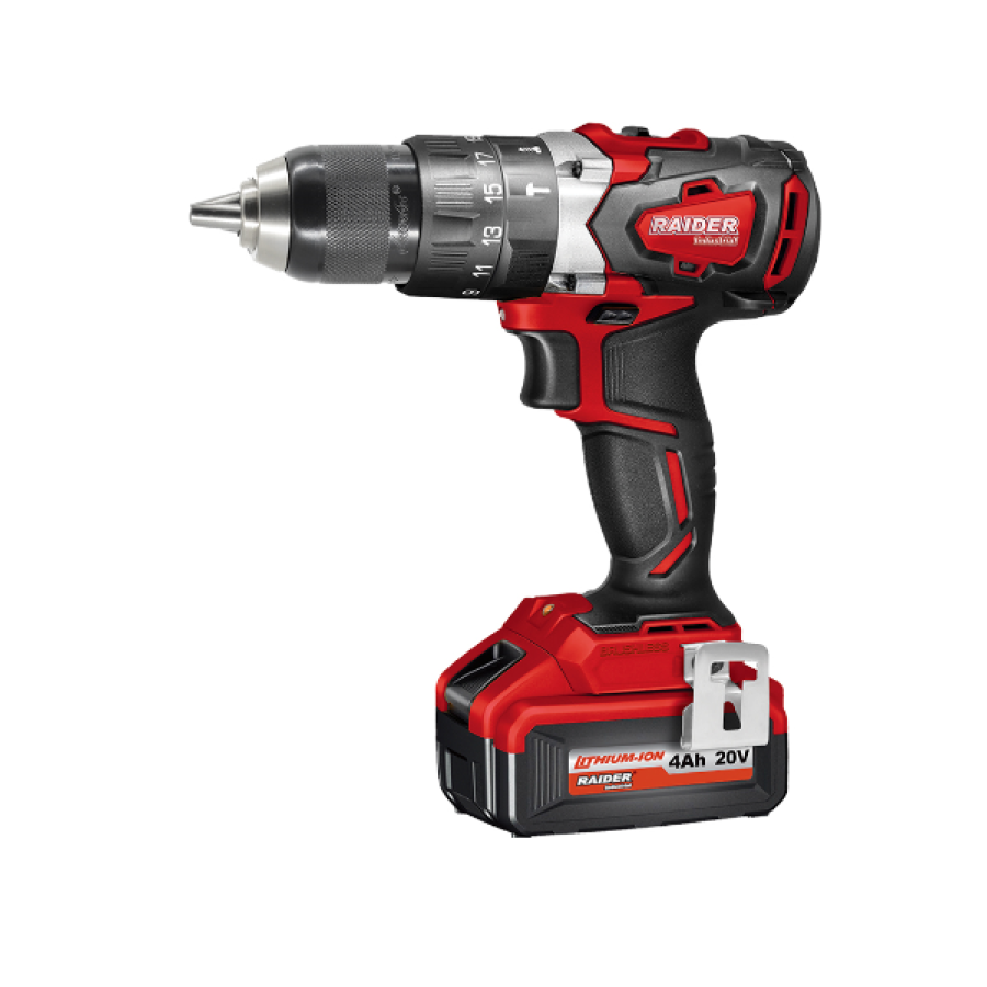 RAIDER ΔΡΑΠΑΝΟΚΑΤΣΑΒΙΔΟ 20V ΚΡΟΥΣΤΙΚΟ 2χ4Ah BMC RDI-CDB01