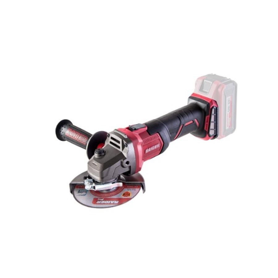 RAIDER ΓΩΝΙΑΚΟΣ ΤΡΟΧΟΣ 20V SOLO 125MM