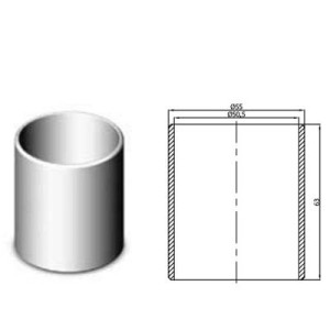 Ενωτικό σύνδεσης Μακρύ Φ50-Φ50