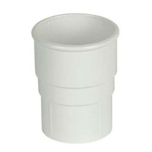 Σύνδεσμος σωλήνα κατεβασιάς Half Round Floplast