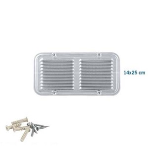 Περσίδες εξαερισμού αλουμινίου 145x250