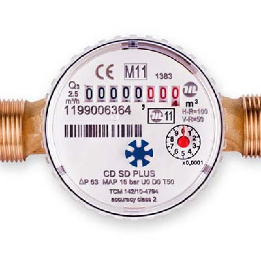 Υδρόμετρο υγρού τύπου 1" Maddalena