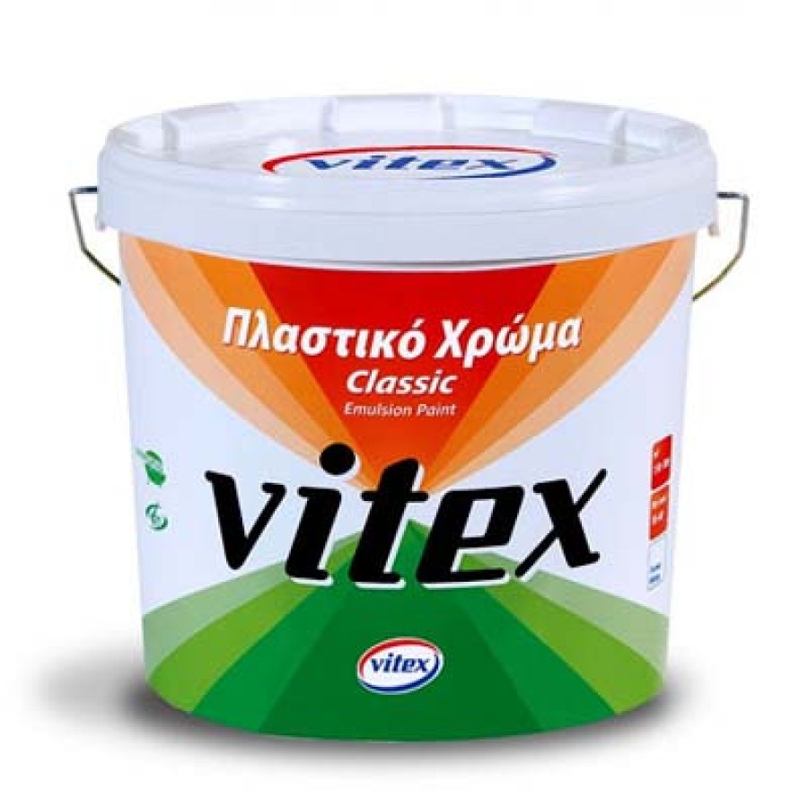Πλαστικό χρώμα Vitex Classic 10lit