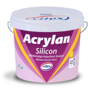 Σιλικονούχο ακρυλικό Acrylan silicon 09lit