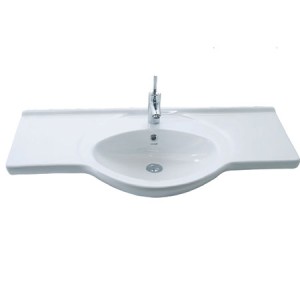 Νιπτήρας επίπλου πορσελάνης Smile 95cm