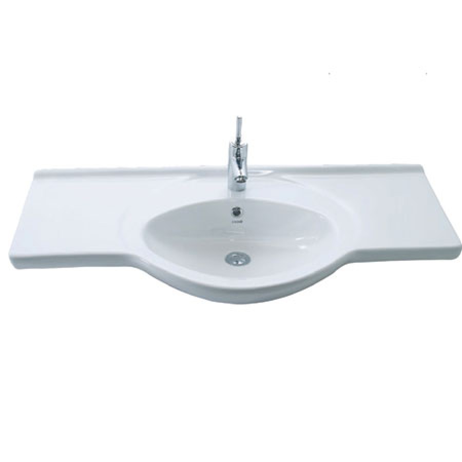 Νιπτήρας επίπλου πορσελάνης Smile 95cm