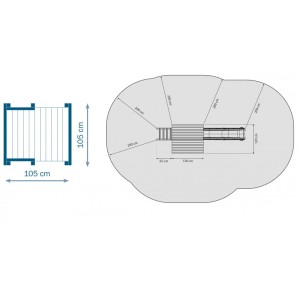 ΞΥΛΙΝΟΣ ΠΥΡΓΟΣ KIOSK ΜΕ ΠΡΟΕΚΤΑΣΗ